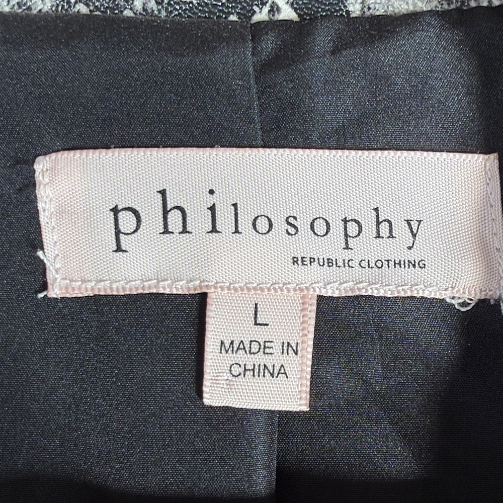 Philosophy Python Vegan Leather Jacket - image 2